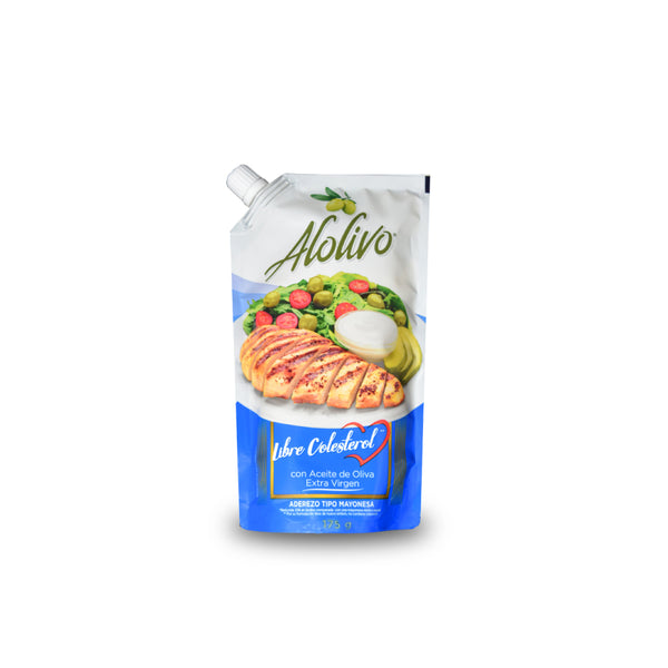 ALOLIVO MAYONESA LIBRE DE COLESTEROL 175GR