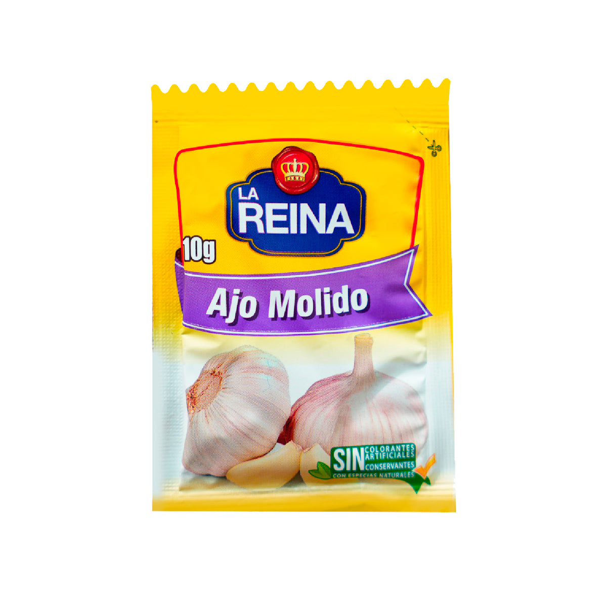 La Reina Ajo Molido 10gr 5 Unidades