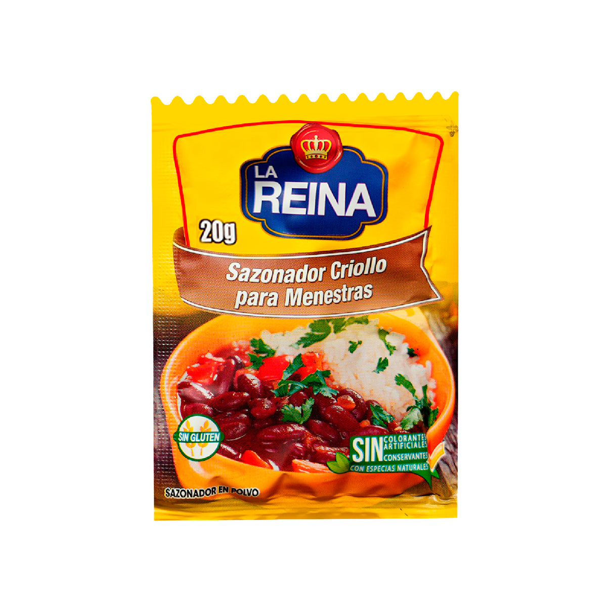 La Reina Sazonador Para Menestras 20gr 3 Unidades
