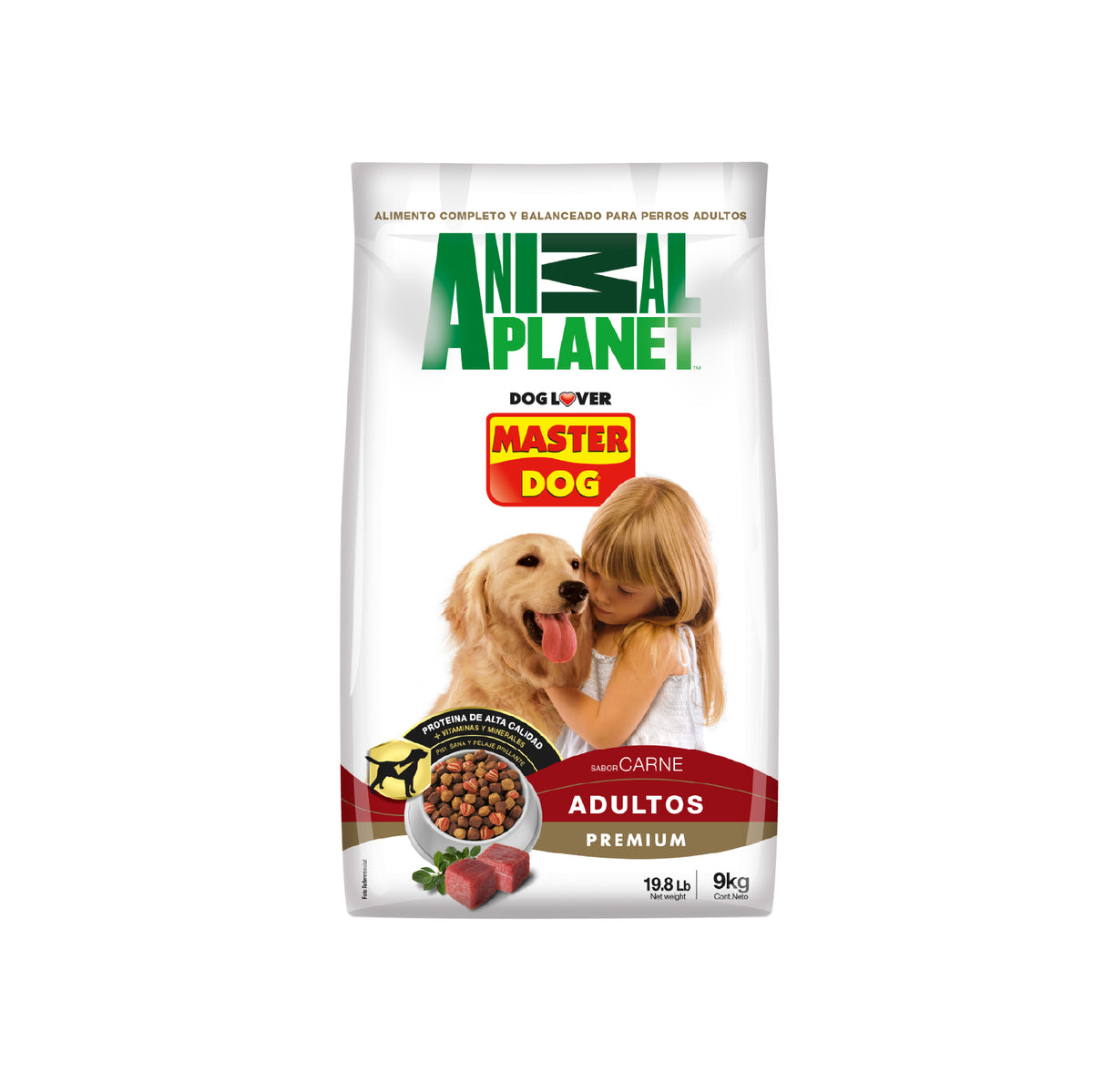 Master Dog Adulto Sabor Carne 9kg