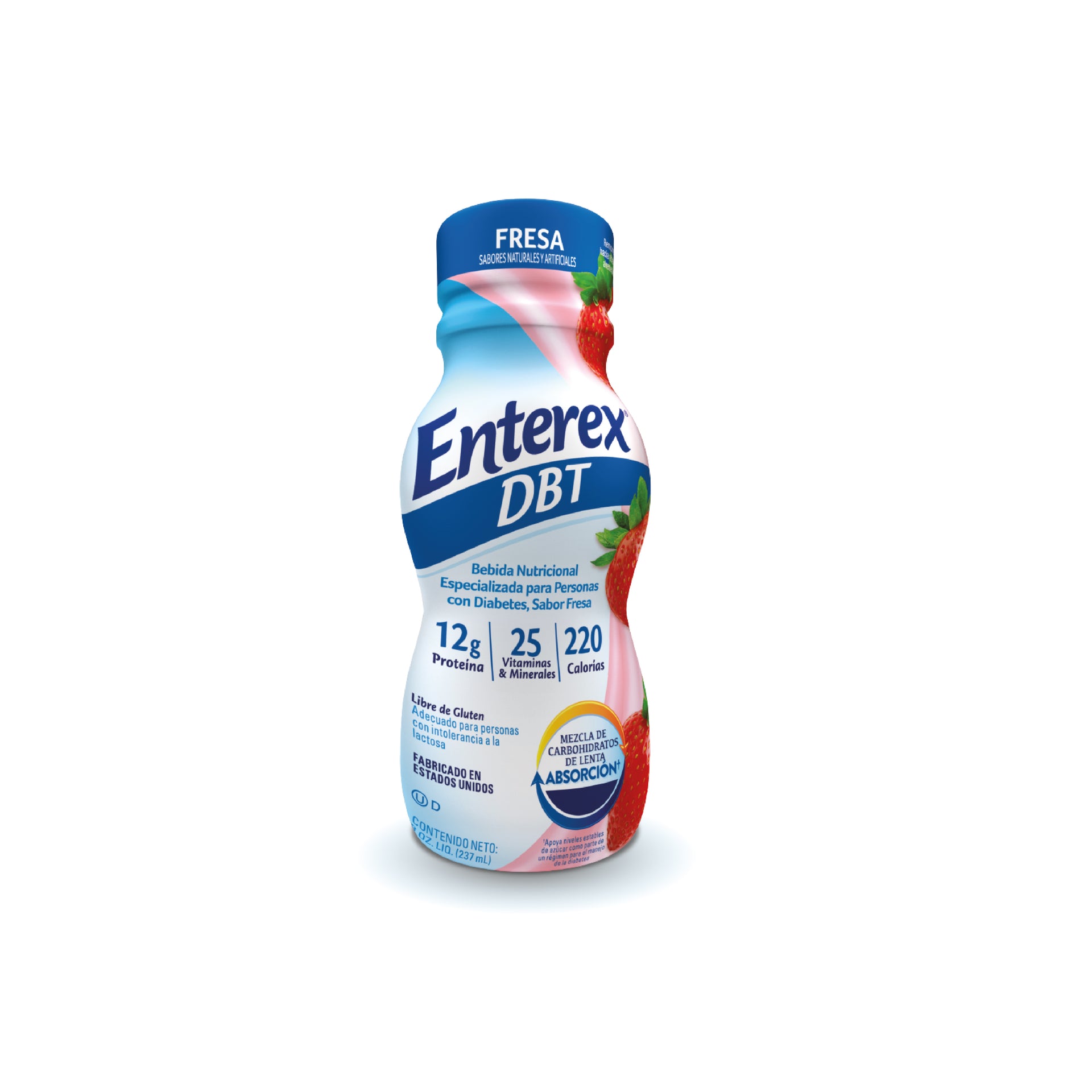 ENTEREX DBT SABOR FRESA 237ML