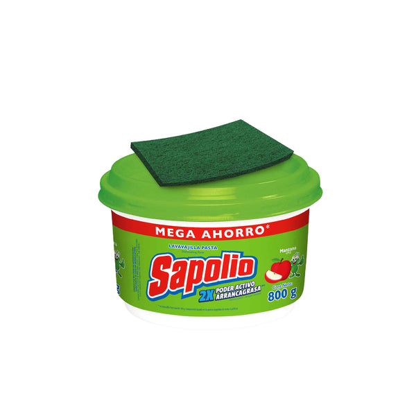SAPOLIO LAVAPLATOS MANZANA 800GR