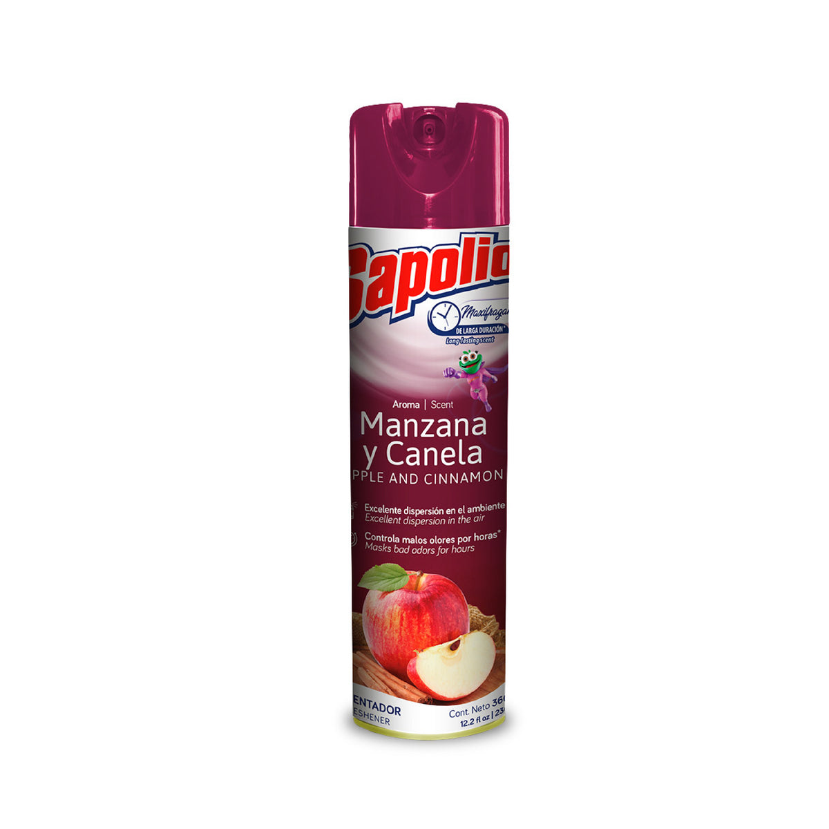 Sapolio Aroma Manzana y Canela 360ml