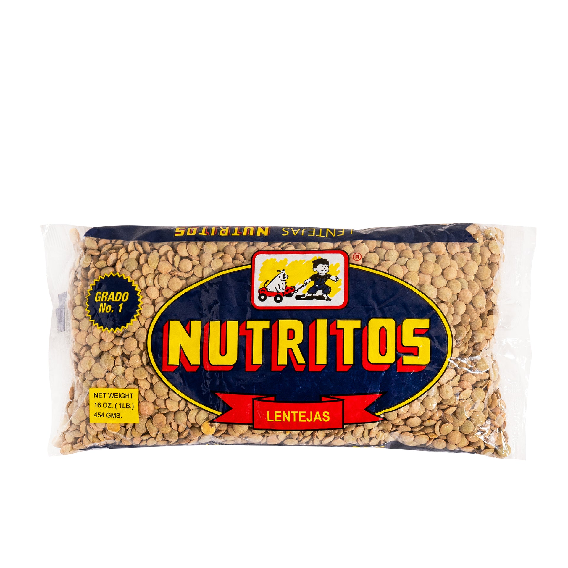 NUTRITOS LENTEJAS 1LB