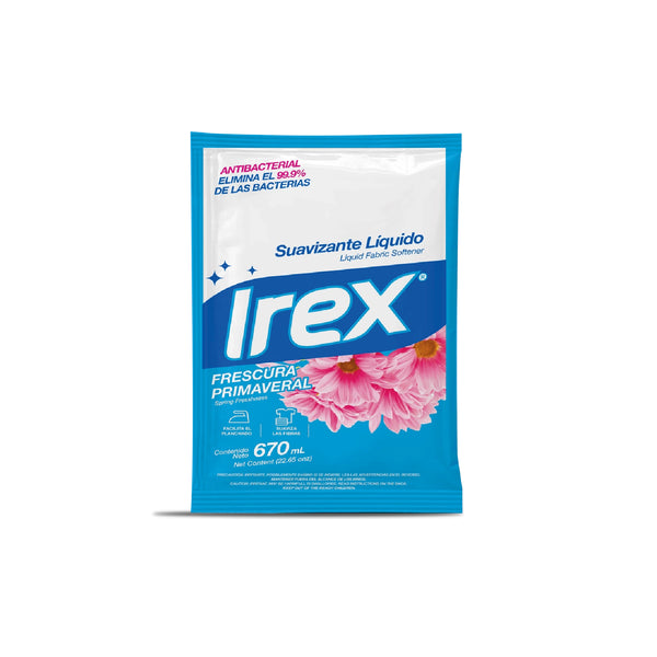 IREX SUAVIZANTE FRESCURA PRIMAVERAL 670 ML