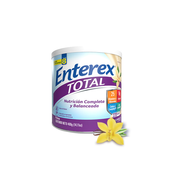 ENTEREX TOTAL SABOR VAINILLA EN POLVO 400G