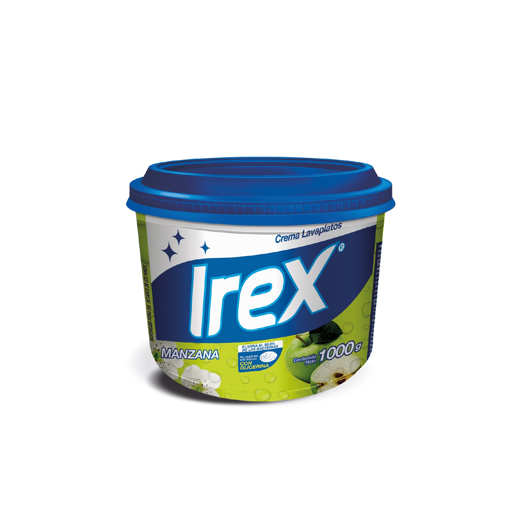 IREX LAVAPLATOS CREMA MANZANA 1000 GR