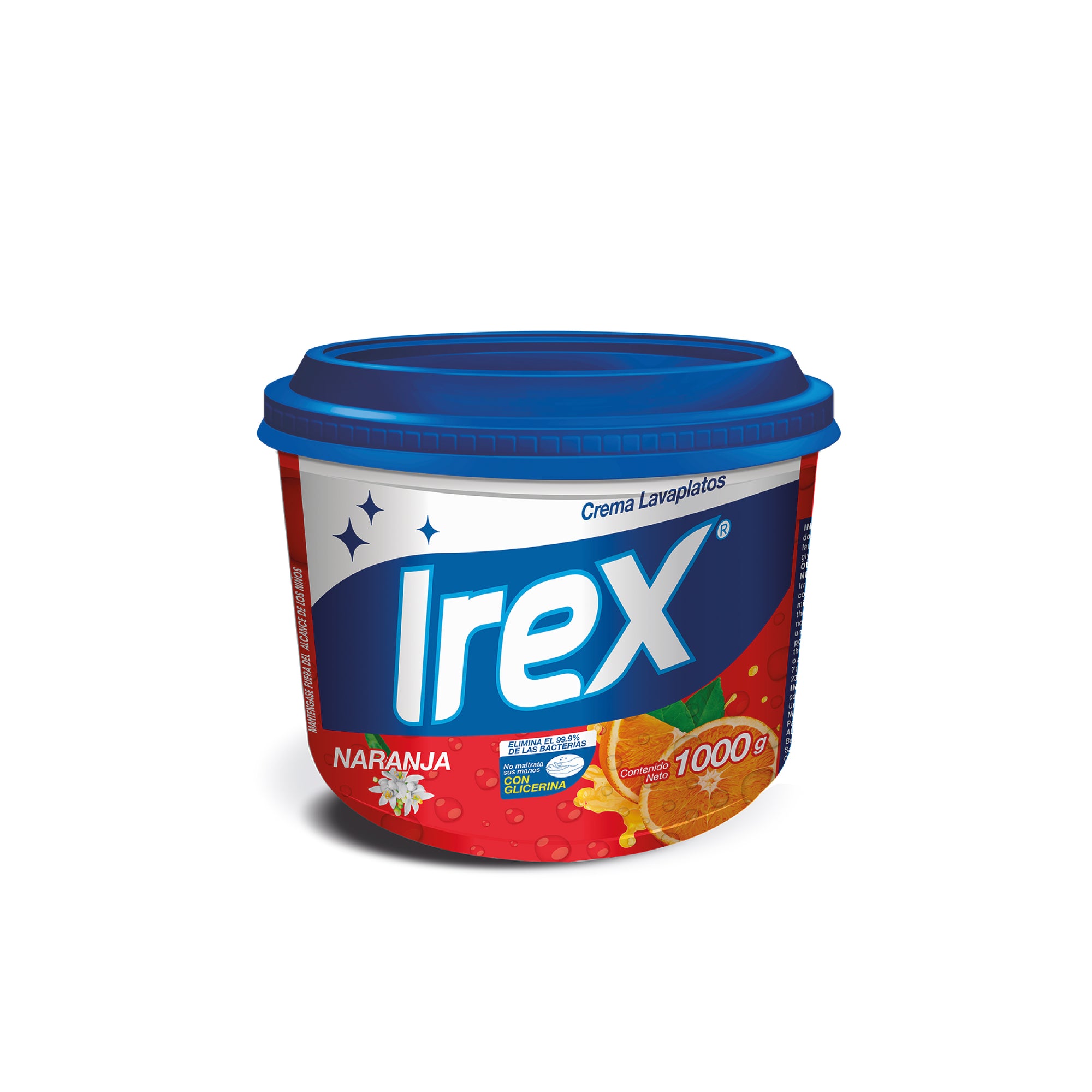 IREX LAVAPLATOS CREMA NARANJA 1000 GR