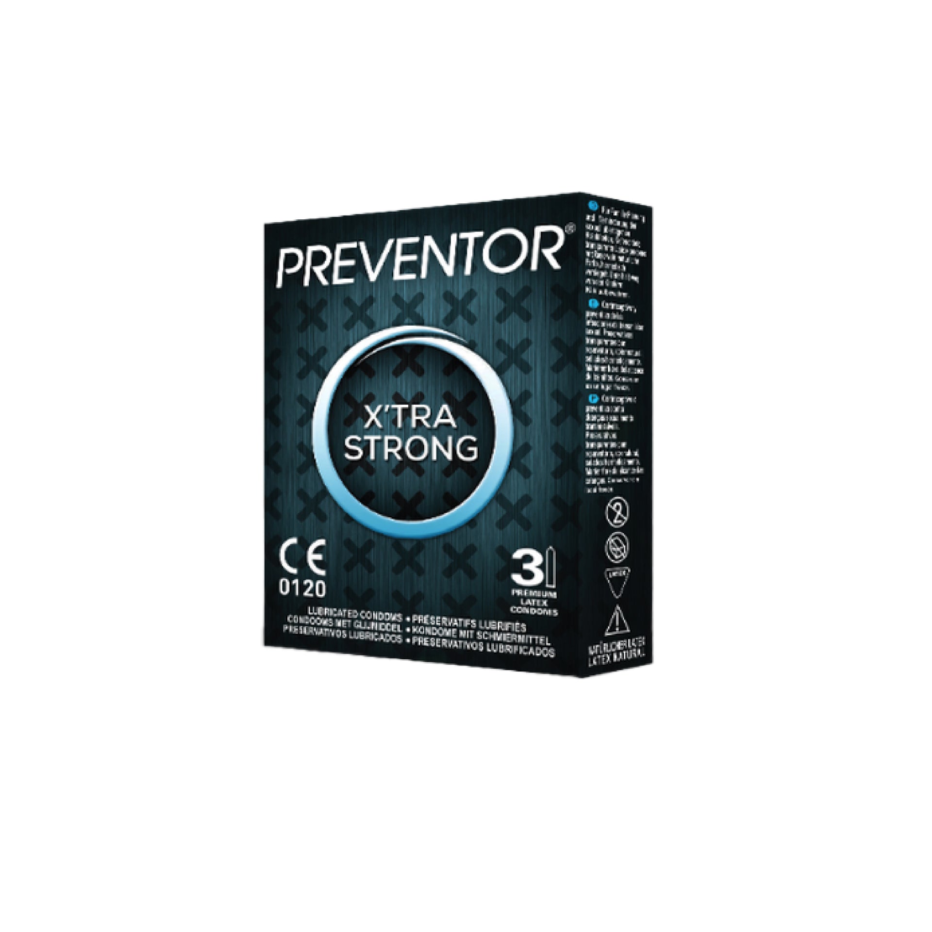 PREVENTOR PRESERVATIVOS X'TRA STRONG 3 PACK