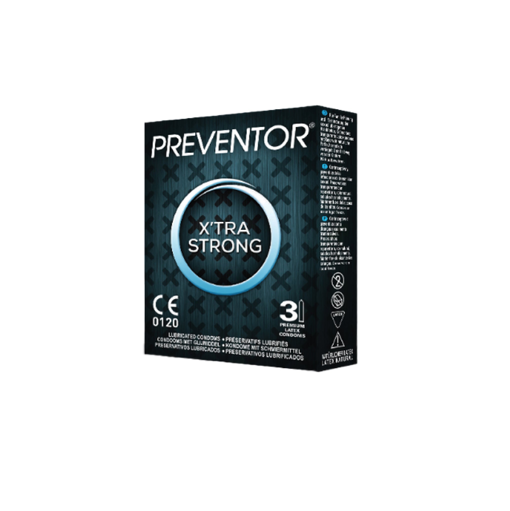 PREVENTOR PRESERVATIVOS X'TRA STRONG 3 PACK