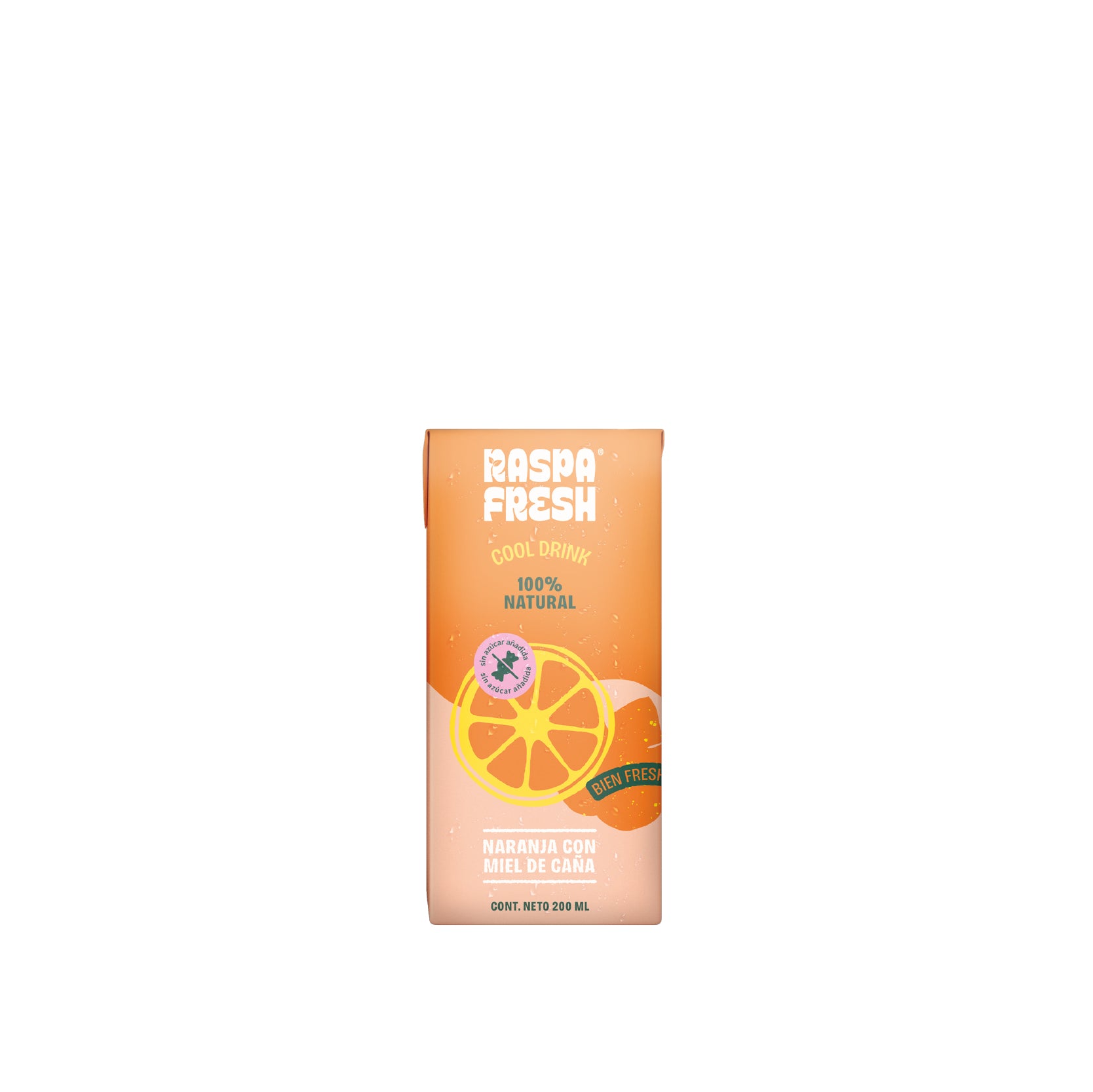 RASPAFRESH NARANJA 200 ML TETRAPACK