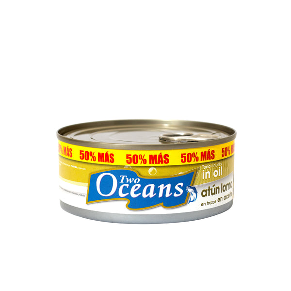 TWO OCEANS TUNA EN ACEITE 50%+