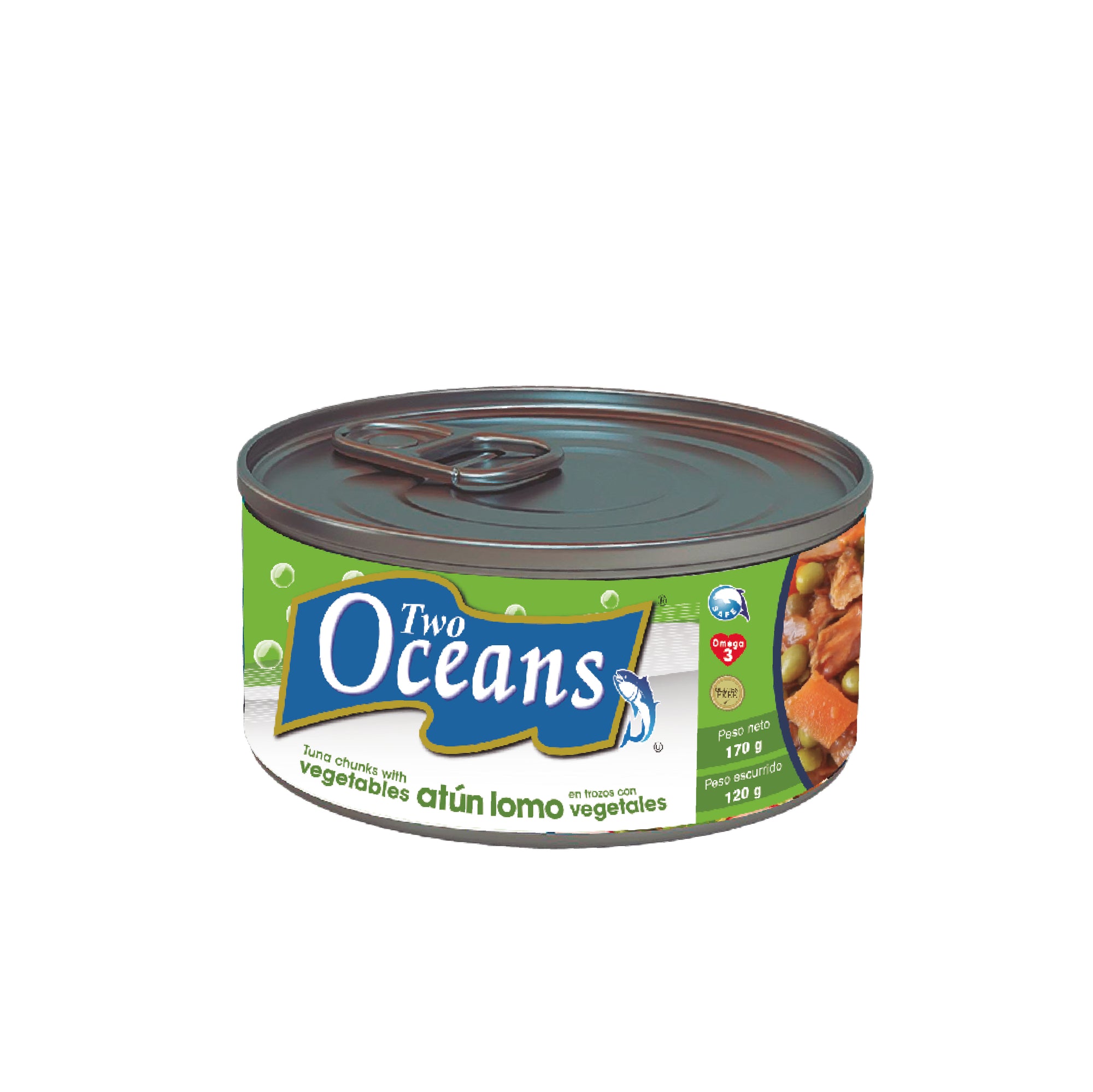 Two Oceans atún con vegetales 170 grs