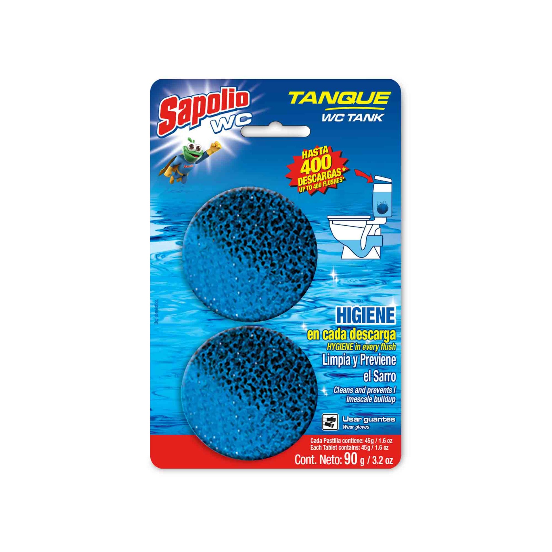 SAPOLIO WC TANQUE AZUL