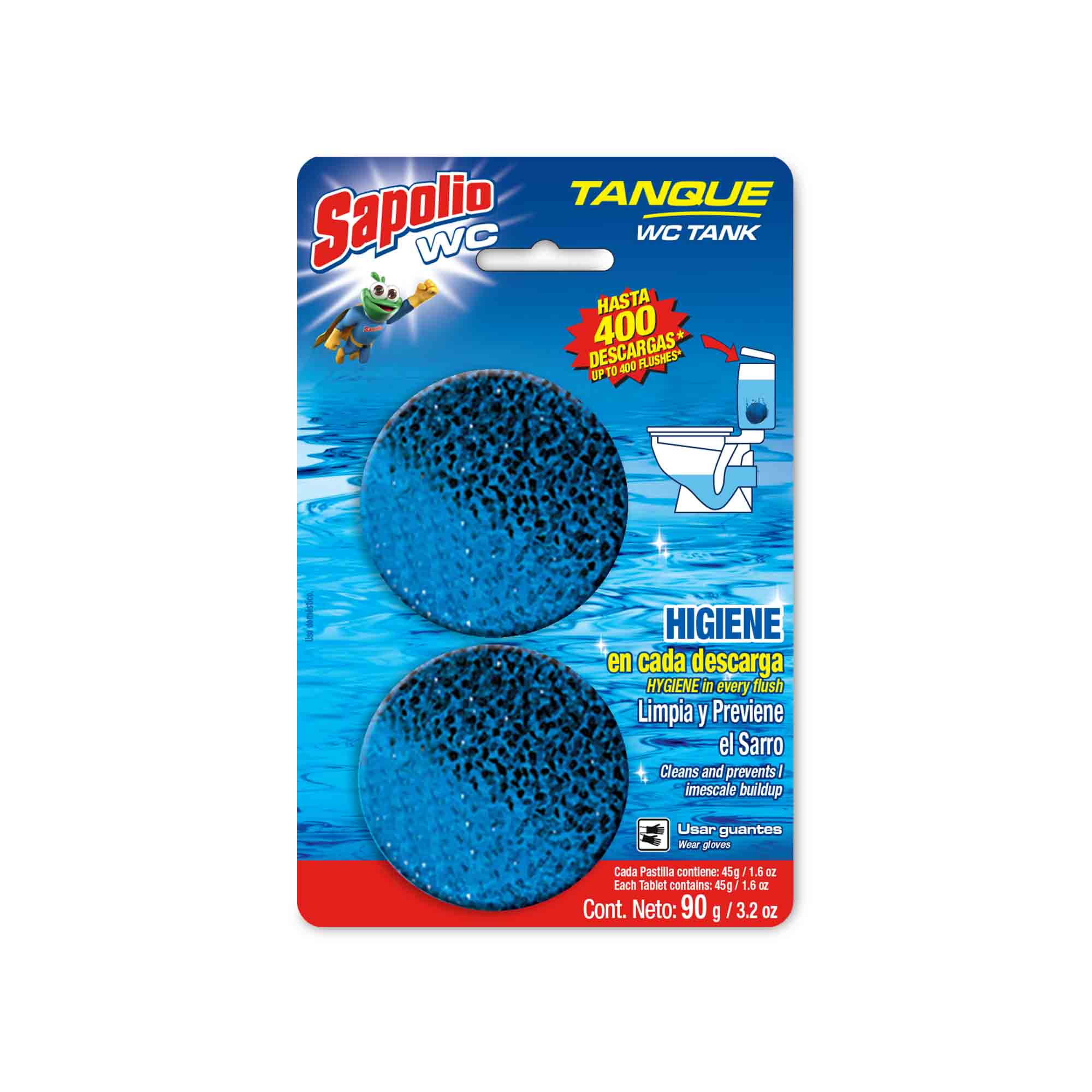 SAPOLIO WC TANQUE AZUL