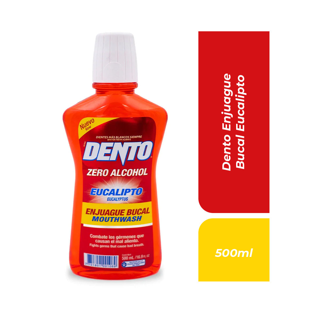 Dento Enjuague Bucal Eucalipto 500ml